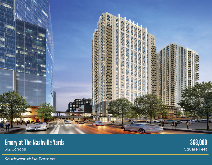 Emory at The Nashville Yards – 312 Condos